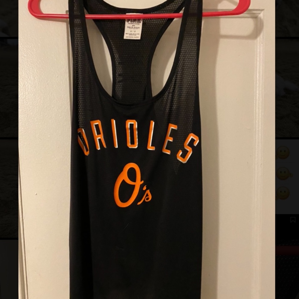 Orioles Pink Jersey tank